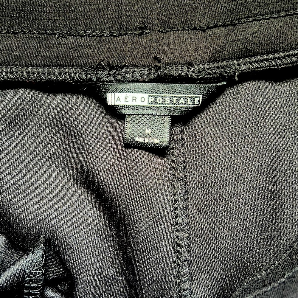 Aeropostale Mens Medium Air Softspun Tech Fleece Jogger Sweatpants WHITE - Picture 7 of 11